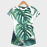 Tropical Summer Leaves Jungle Pattern #1 #tropical #decor» Men's 