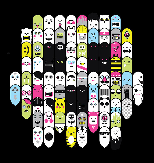 Curioos | «88 Ghosts» Artwork by Pete Harrison
