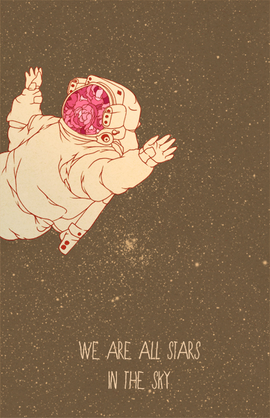Curioos | «We are all stars in the sky» Artwork by Cleonique Hilsaca
