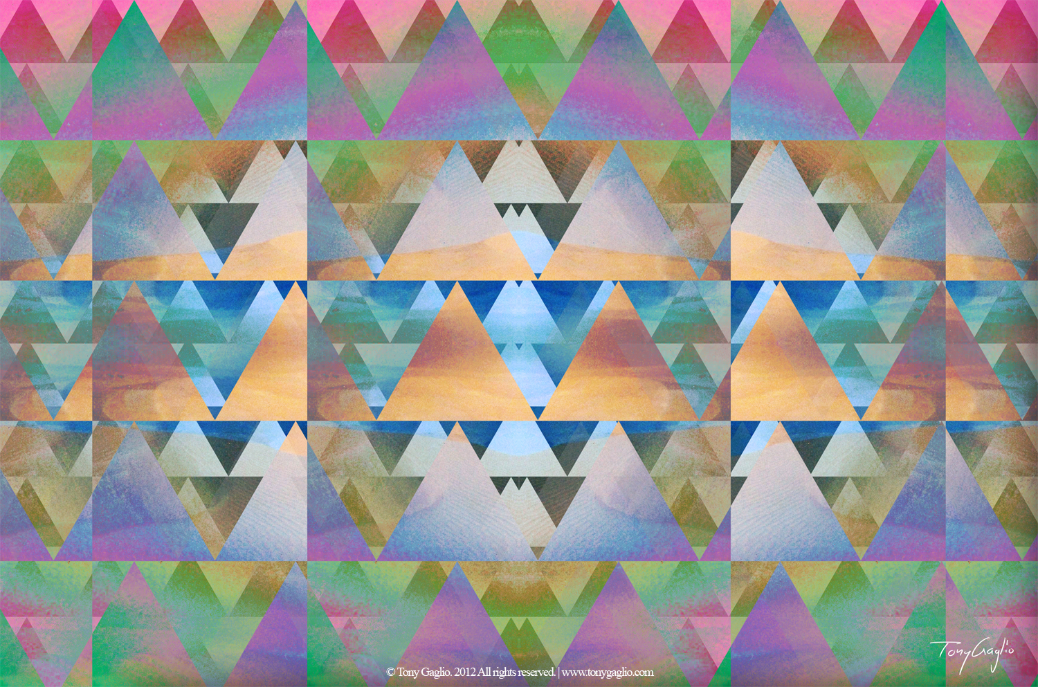 Curioos | «Triangular» Artwork by Tony Gaglio