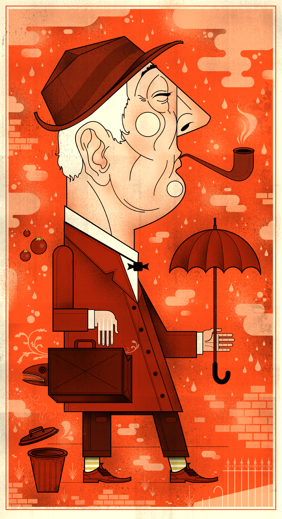 Curioos | «Mon Oncle» Artwork by Graham Erwin