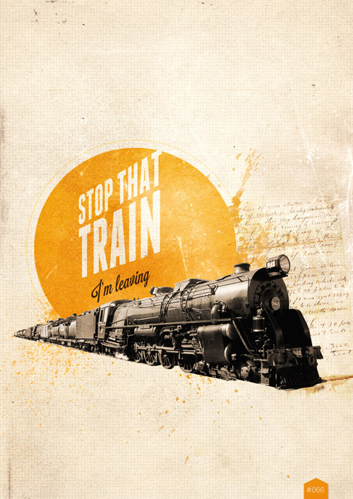Curioos | «#066 - Stop that train» Artwork by Clément G