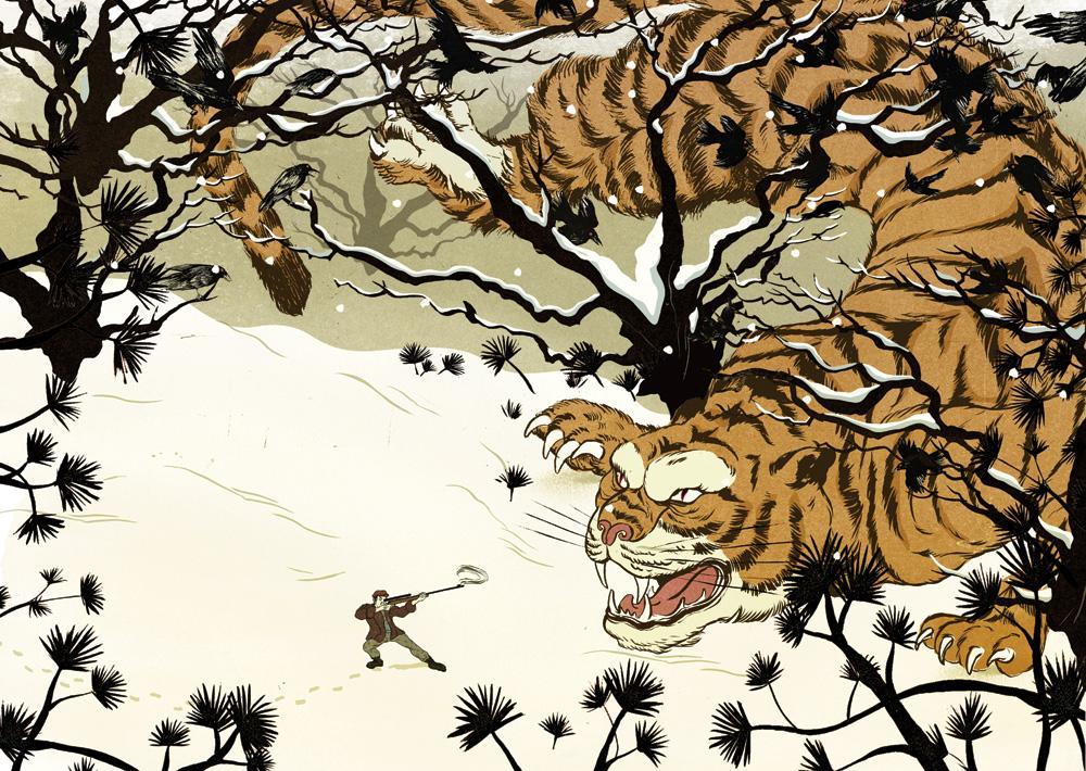 Curioos | «The Tiger's Revenge» Artwork by Marcos Chin