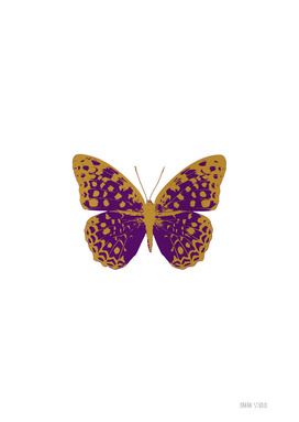 Dark Purple Butterfly