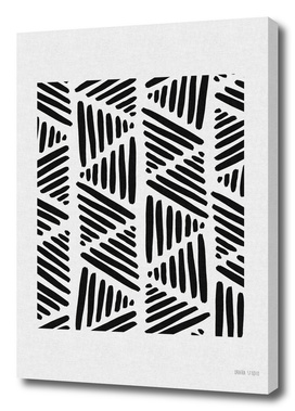 Black and White Abstract I