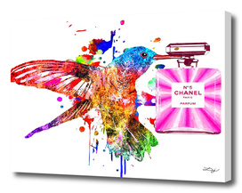 Hummingbird and Chanel