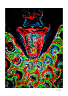 LSD trip - Alien reading