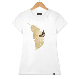 Butterfly & Palm