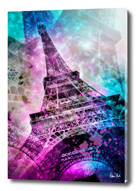 Pop Art Eiffel Tower