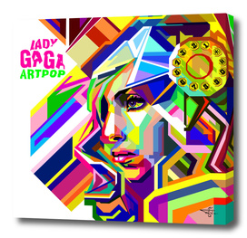 Gaga in Pop art