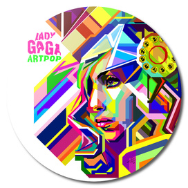 Gaga in Pop art