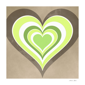 Heart lightgreen