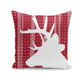 Eleghant Red Deer Holiday Design