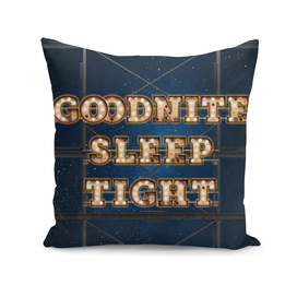 Good Nite Sleep Tight -  Wall-Art for Hotel-Rooms