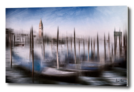 City-Art VENICE Grand Canal and St Mark's Campanile
