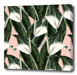 Pattern botanical flowers pastel
