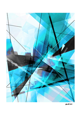 Shiver - Geometric Abstract Art