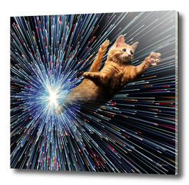 Cat Space vortex in galaxy attack speed of light