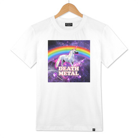 death metal unicorn space candy sweet rainbow