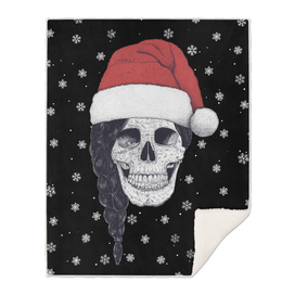 Christmas skull