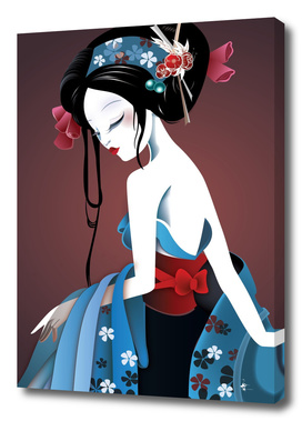 Beautiful Asian Geisha