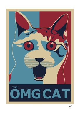 The OMG Cat - Ob Poster