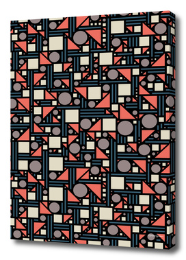 Geometric maze (color)