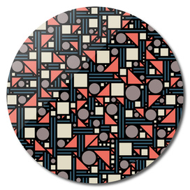 Geometric maze (color)