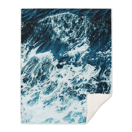 Disobedience - ocean waves painting texture