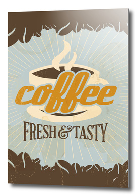 Coffee Poster 3 - Fresh Tasty