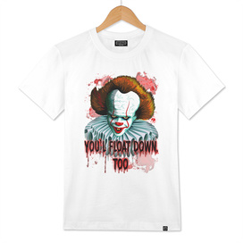 Pennywise IT 2017 Vector Graphics Artwork based on it