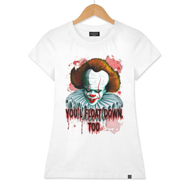 Pennywise IT 2017 Vector Graphics Artwork based on it
