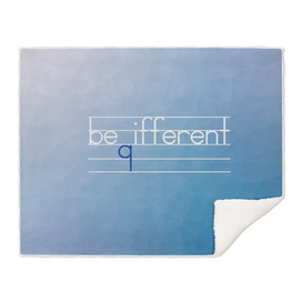Be Different Typography Design