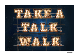 Take a Talk Walk  -  Wall-Art for Hotel-Rooms