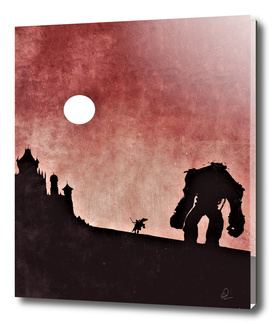 Shadow of the Colossus Vintage Poster