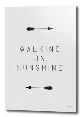 Walking on Sunshine Arrow