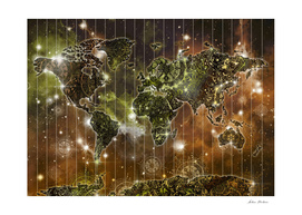 world map mandala space 3