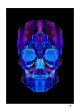 Neon Skull