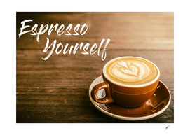 Coffee Poster 35 - Espresso yourself