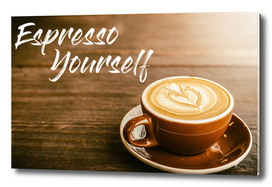 Coffee Poster 35 - Espresso yourself
