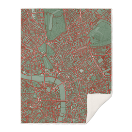 London city map pop