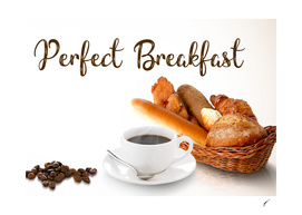 Coffee Poster 45 - Perfect Breakfast