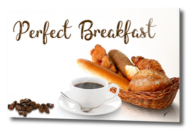Coffee Poster 45 - Perfect Breakfast