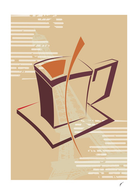 Coffee Poster 60 - Brown Coffee
