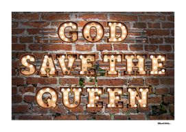 God save the Queen  - Brick