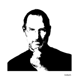 Steve Jobs Stencil