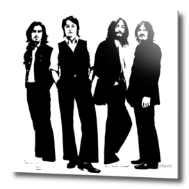 the Beatles Stencil