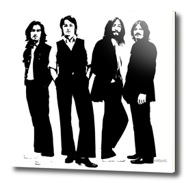 the Beatles Stencil