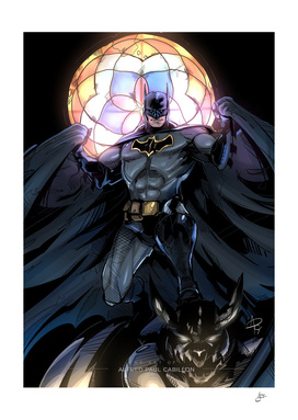 Batman on Gargoyle Cathedral (Special Edition)