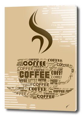 Coffee Poster 63 - Brown Coffee